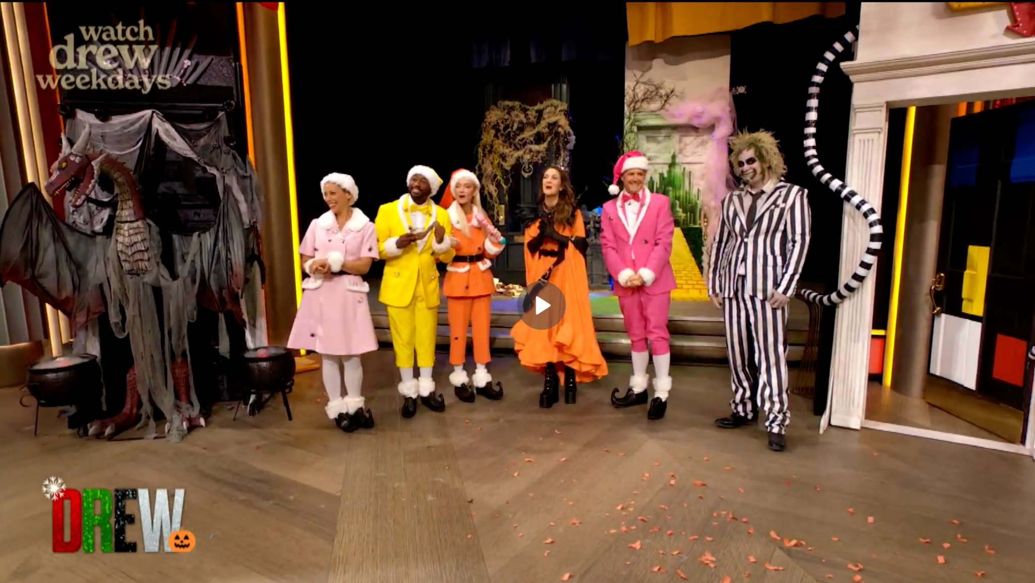 The Drew Barrymore Show Halloween episode